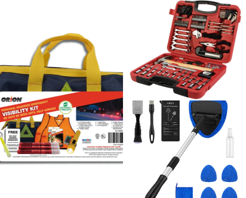Car Necessities cover photo collage