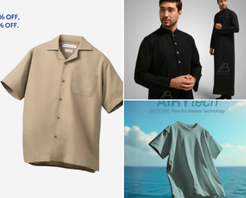Comfy daily clothes for my husband💖 cover photo collage