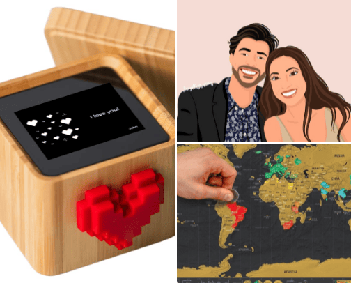 Valentines gift for him 🎁👩‍❤️‍👨 cover photo collage