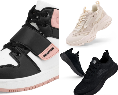 Amazon: Shoes under $50 cover photo collage