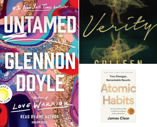 Books that changed my brain chemistry cover photo collage