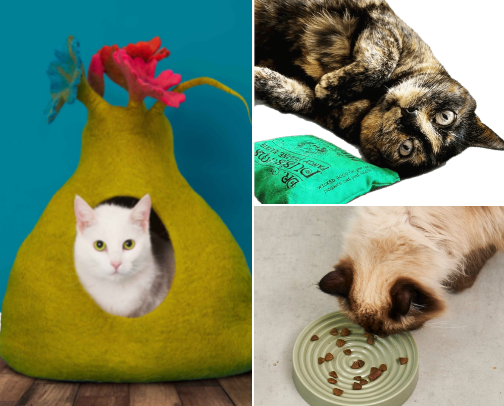 The Ultimate Cat Essentials Collection: Everything Your Indoor Cat Needs 🐾✨ cover photo collage