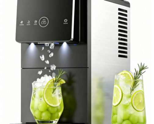 The BEST Nugget Ice Maker 🤍🧊 cover photo collage