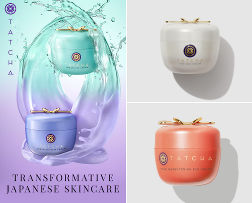 Tatcha - Top performing products cover photo collage
