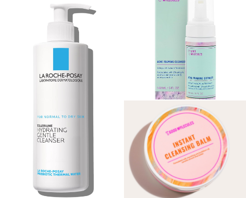 Skincare that helped me glow cover photo collage