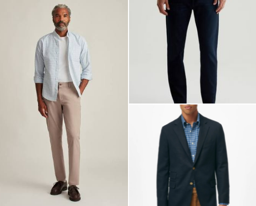 The Everyday Chino cover photo collage