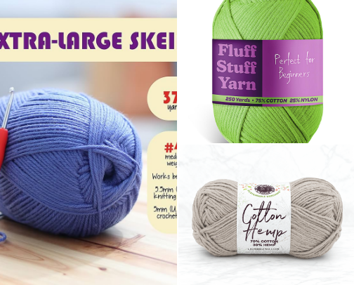 Crochet- materials that helped me a lot in crocheting many projects cover photo collage