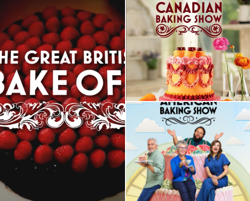 Great Baking Show cover photo collage