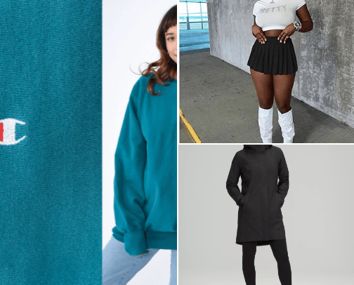 Clothing and fashion cover photo collage