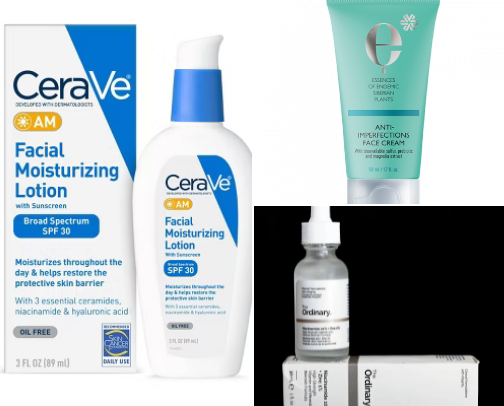 serums/cremes cover photo collage