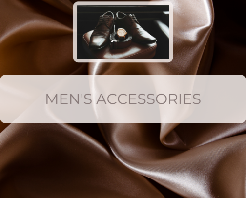 MEN'S ACCESSORIES cover photo collage