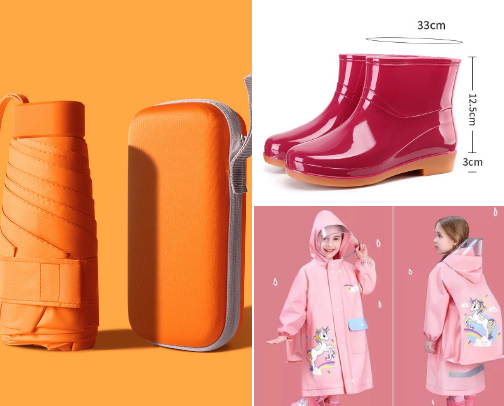 Rainy Days Essentials cover photo collage