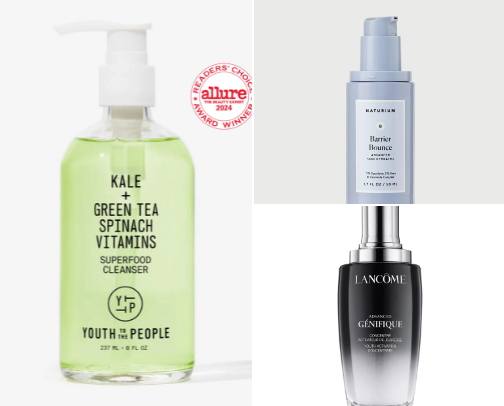 Skincare I ❤️as a 31 year old with combo skin✨ cover photo collage