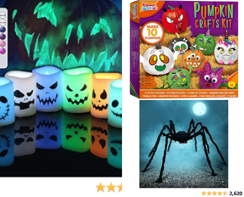 Halloween Decorations $10+ cover photo collage