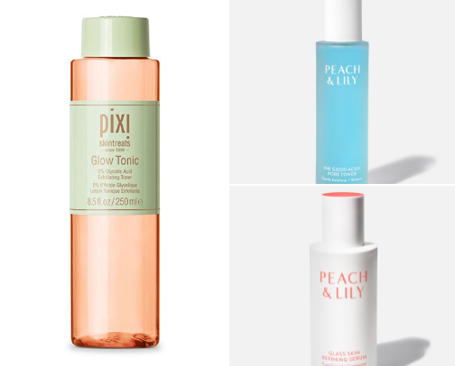 holy grail skincare products 🧴 cover photo collage