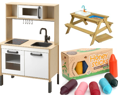 Kids play and organization cover photo collage