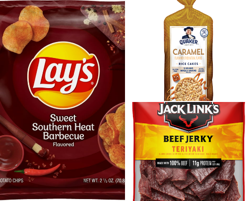 Fav snack combos cover photo collage