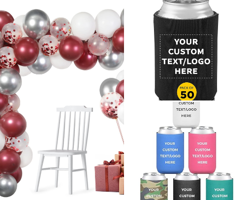 Birthday or Special Occasion Supplies🎉 cover photo collage