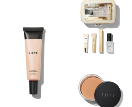 My favourite makeup products for 45+ fair skin cover photo collage