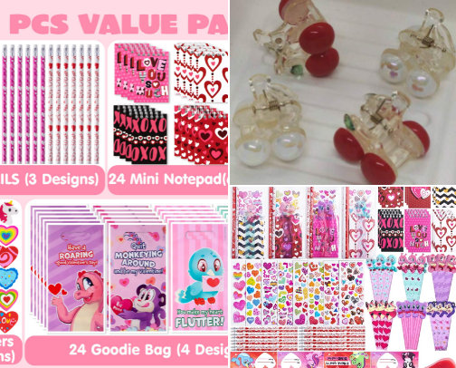 Valentines TOP AFFORDABLES 2026 cover photo collage