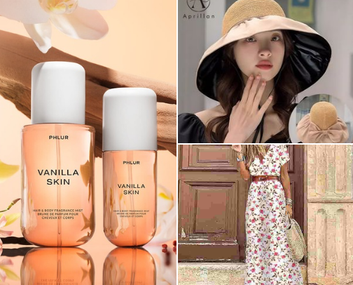 Summer wear cover photo collage