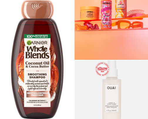 hair care cover photo collage