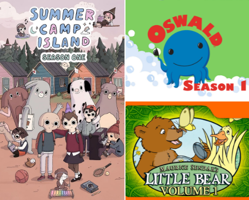 Comforting Children's Shows cover photo collage