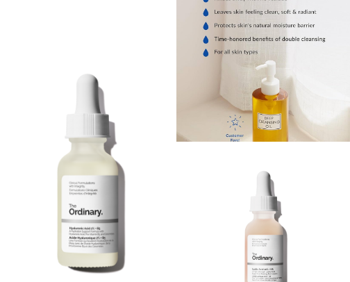 skincare recs from a korean girl😶‍🌫️ cover photo collage