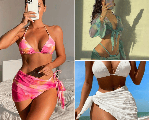 Bikini's cover photo collage