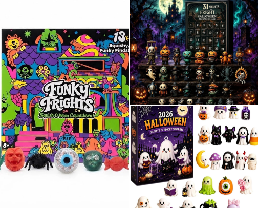 Halloween Advent Calendars 🎃👻 cover photo collage