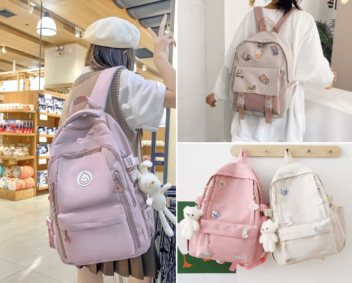 school bag collection cover photo collage