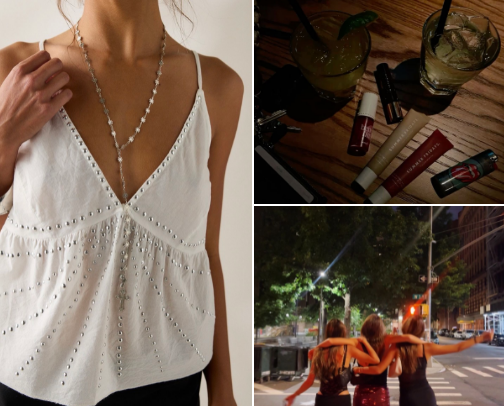 for your nights out🌛🍸💌👠 cover photo collage