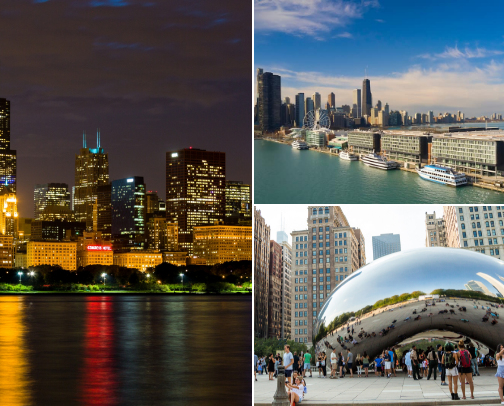 Chicago, IL | Travel Guide cover photo collage