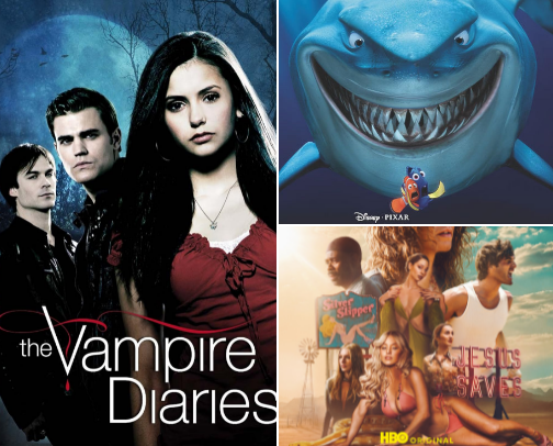My favorite things to watch! cover photo collage