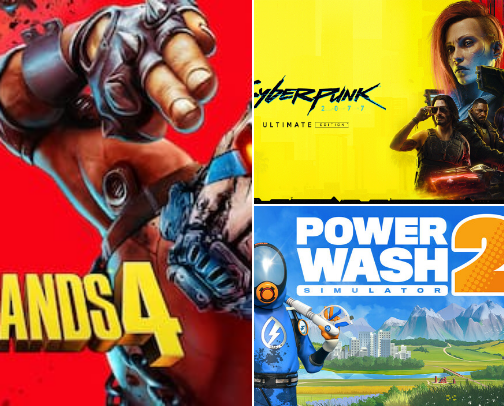 Video Games cover photo collage