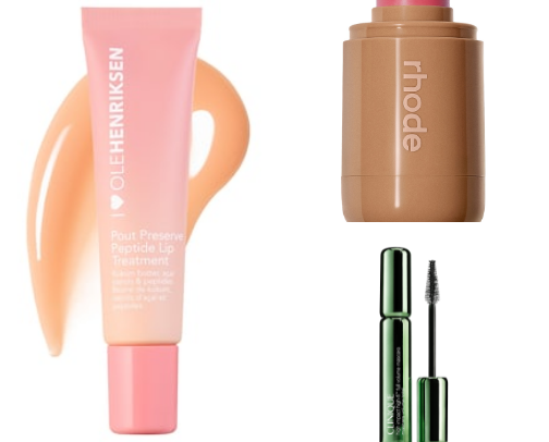 Makeup products for school or the office cover photo collage