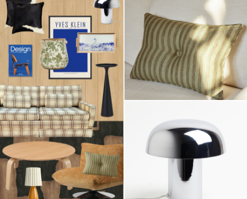 Vintage Pattern Mix Living Room | Rooms I Picture cover photo collage