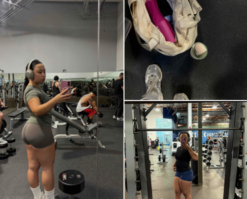 affordable workout clothes cover photo collage