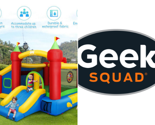 BEST BUY Inflatable Water Slides Kids get ready . 🥰 cover photo collage