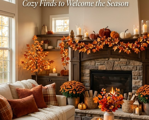 Cozy Finds to Welcome the Season cover photo collage