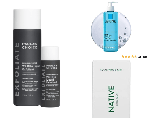 Skin Care cover photo collage