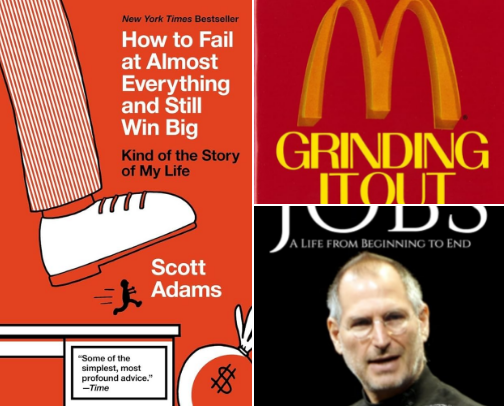 Read to Succeed: Inspiring Book Recommendations. cover photo collage