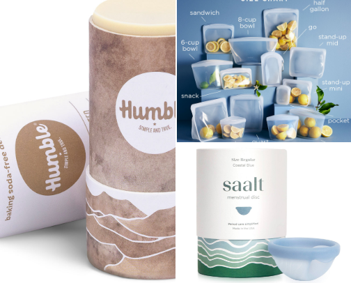 A Beginner's Guide to Plastic Free Living cover photo collage