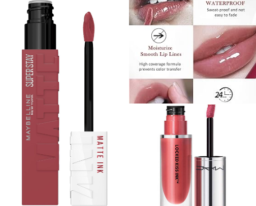 Long-Lasting International Lipsticks Worth Buying 💄 cover photo collage