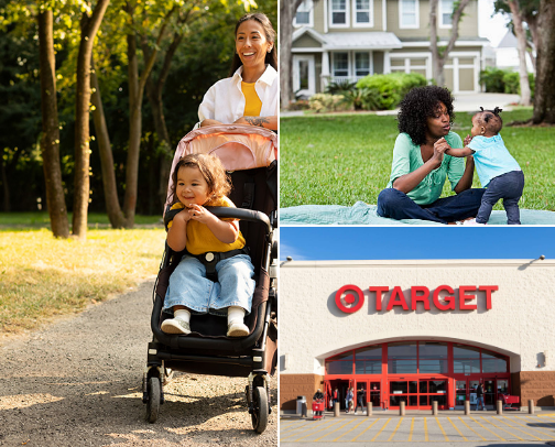 Things to Do With a Baby When You’re Losing Your Mind (Real Mom Ideas) cover photo collage