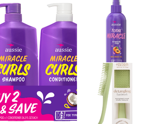 Healthy hair routine cover photo collage
