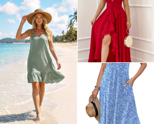 Vestidos para Cada Estilo | Dresses for Every Style ⭐ cover photo collage
