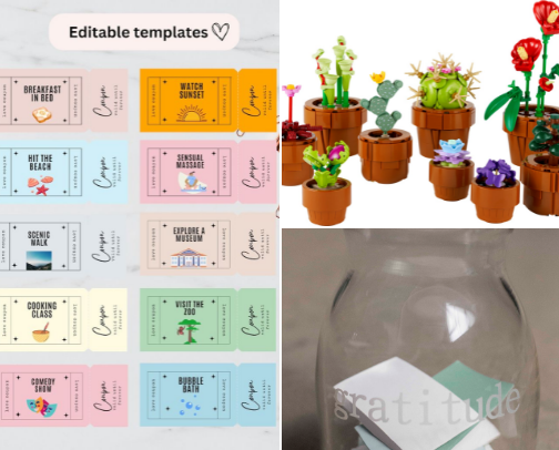 Birthday and Anniversary Gifts that Won't Break the Bank cover photo collage