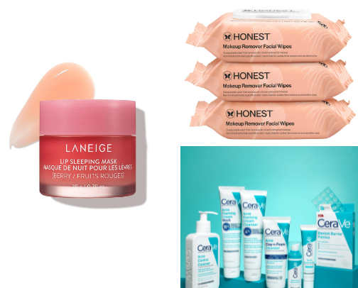 My Nighttime Skincare Routine cover photo collage
