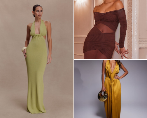 Maxi dress season 🤍 cover photo collage